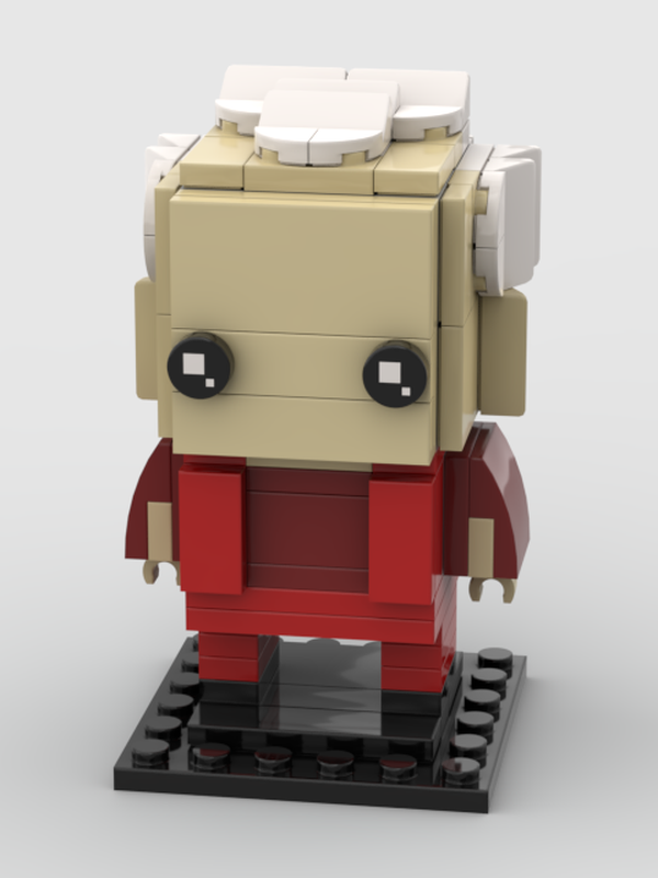 LEGO MOC Chancellor Palpatine Brickheadz by Trufflecat | Rebrickable ...