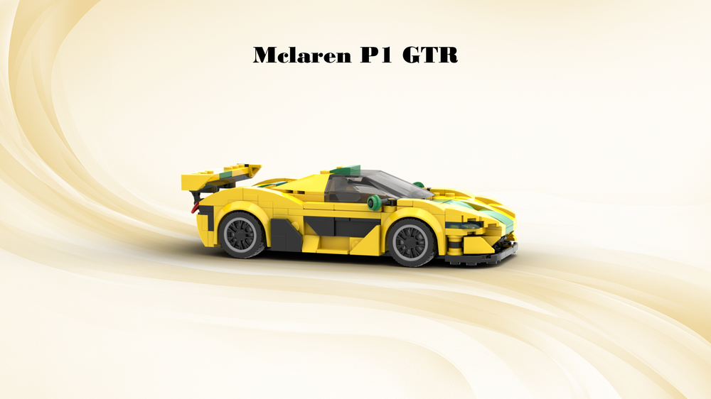 Lego Moc Speed Champions Mclaren P1 Gtr By Armageddon1030 | Rebrickable -  Build With Lego