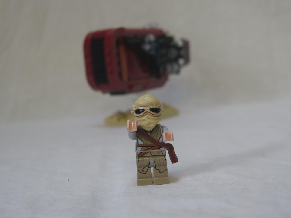 LEGO MOC Rey's Speeder by Doctroid | Rebrickable - Build with LEGO