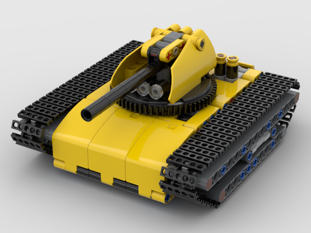 Halvkreds Reporter betaling LEGO MOC 42121 Desert Tank by artemisovsky | Rebrickable - Build with LEGO