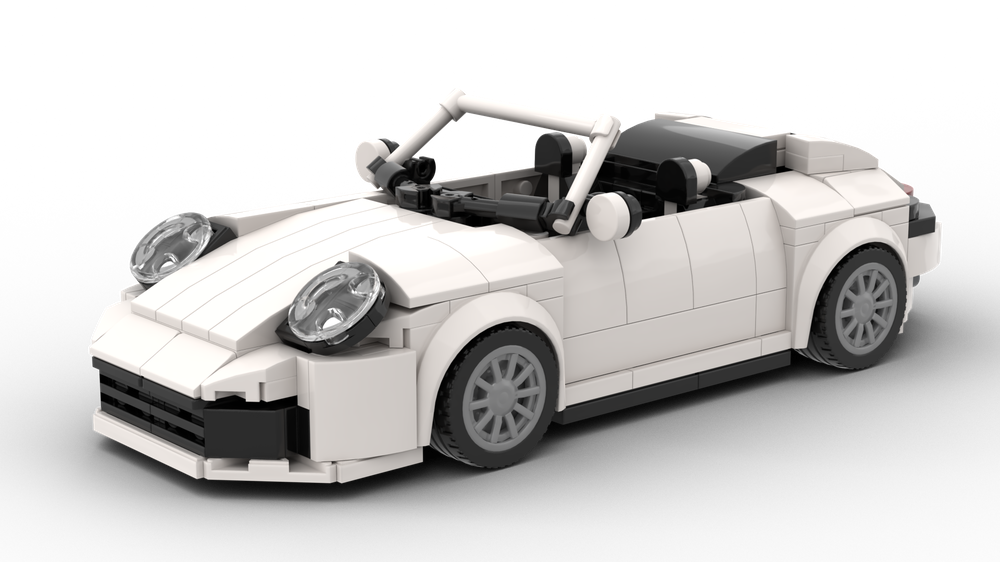 LEGO MOC Porsche 911 992 Carrera / S / 4 /4S Cabriolet by  Germanrailwaybuilder | Rebrickable - Build with LEGO
