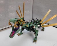 Green Ninja Mech Dragon Wings - 70612 Mod