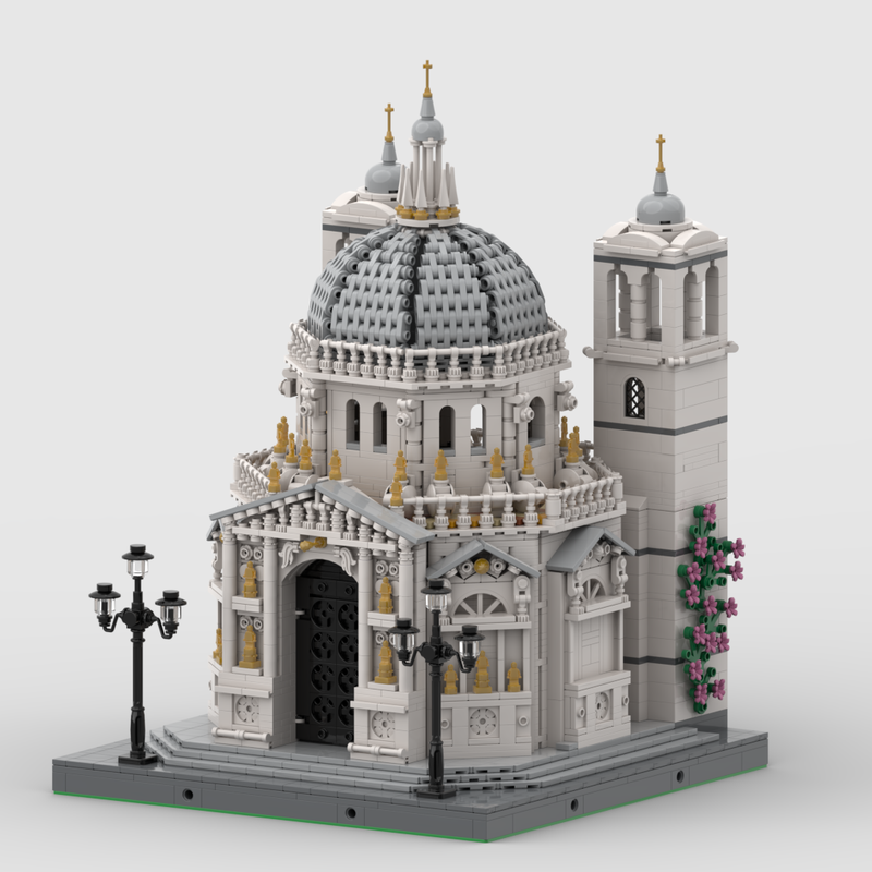 LEGO MOC Santa Maria Della Salute by Cvanhulle | Rebrickable - Build ...