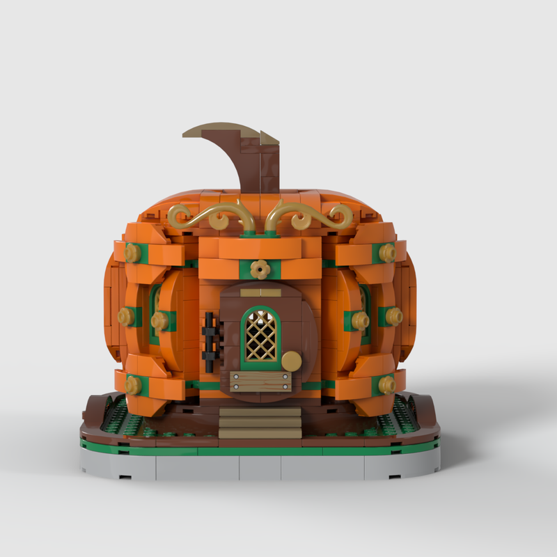 LEGO MOC Pumpkin by DreamWalker40 | Rebrickable Build with LEGO