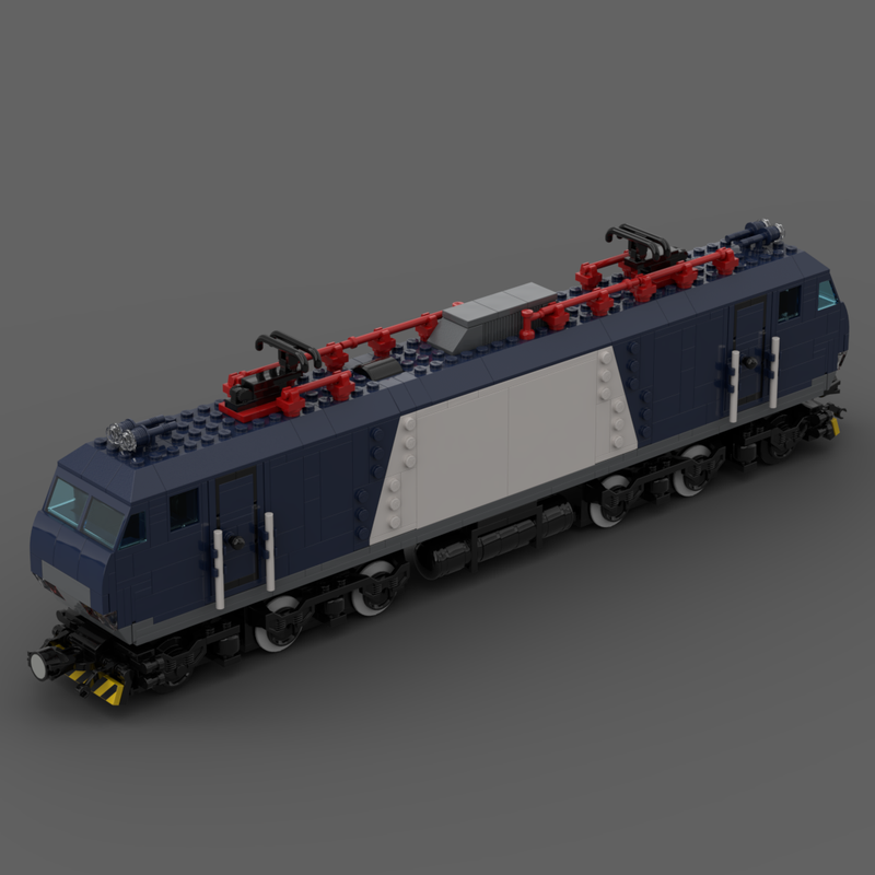 LEGO MOC HXD1B-0528 chinese electric locomotive train by josszo