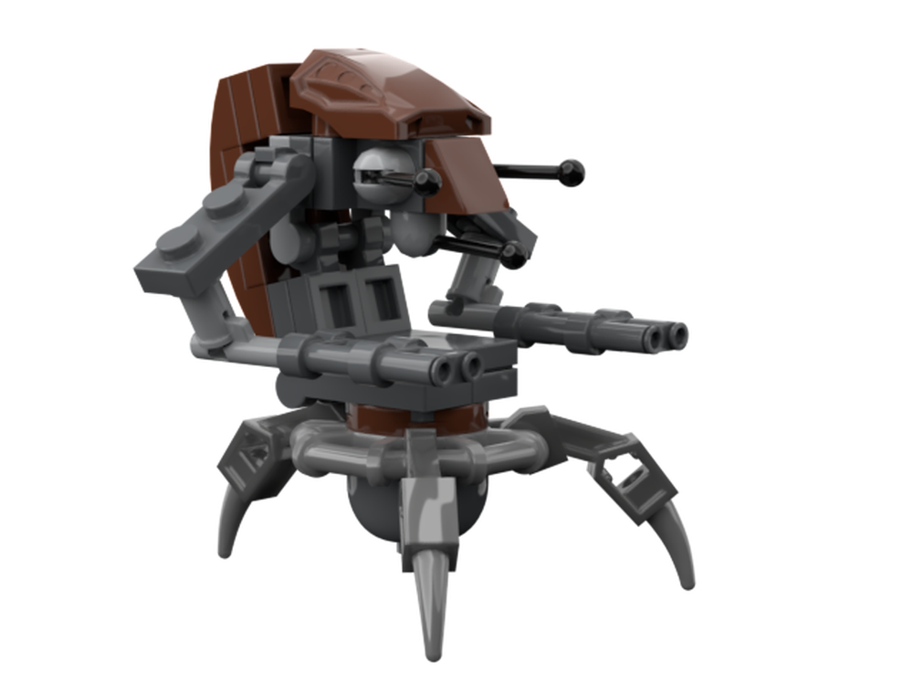 LEGO MOC Droideka Destroyer by CloneCreatesClassics | Rebrickable Build with LEGO