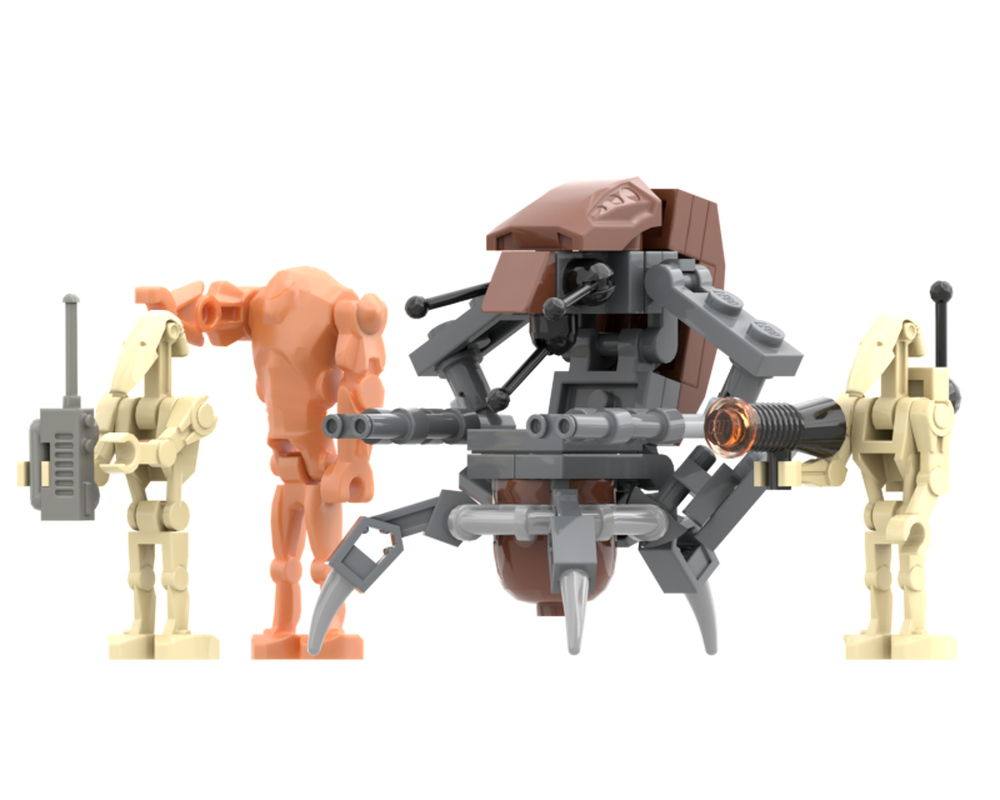 LEGO MOC-79617 Droideka (Animated-Style) by CloneCreatesClassics ...