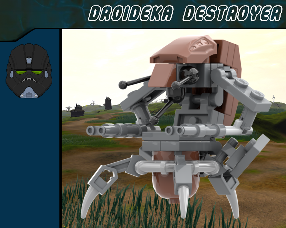 LEGO MOC-79617 Droideka (Animated-Style) by CloneCreatesClassics ...