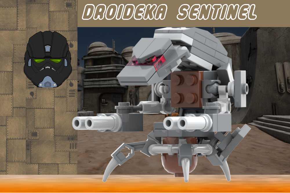 LEGO MOC-79646 Droideka Sentinel MK1 (Animated Style) by ...