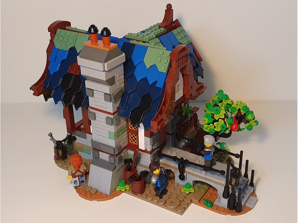 LEGO MOC Medieval House by Gr33tje13 | Rebrickable - Build with LEGO