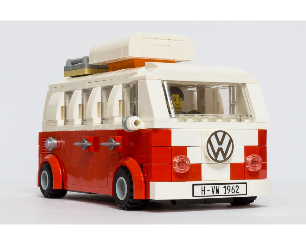 LEGO MOC Volkswagen T1 Camper Van Minifigure Scale by apparat ...
