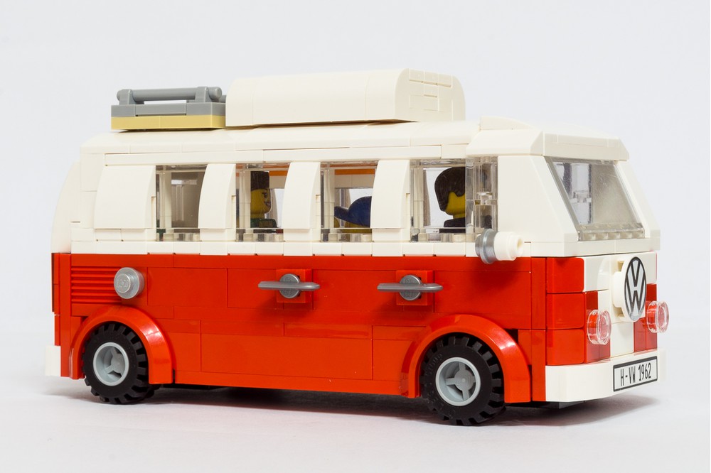 Lego Moc Volkswagen T1 Camper Van Minifigure Scale By Apparat 