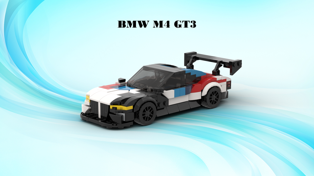 LEGO MOC Speed Champions BMW M4 GT3 by armageddon1030 Rebrickable