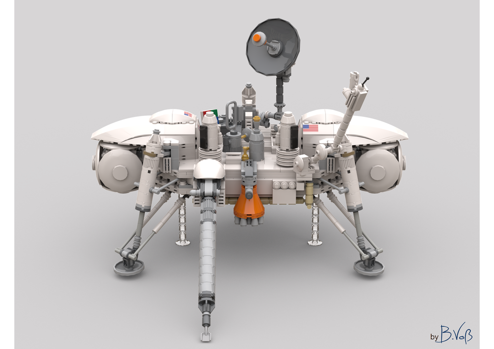 LEGO MOC-79685 NASA Lander Viking 1-2 1:9 Scale by BrickCreate