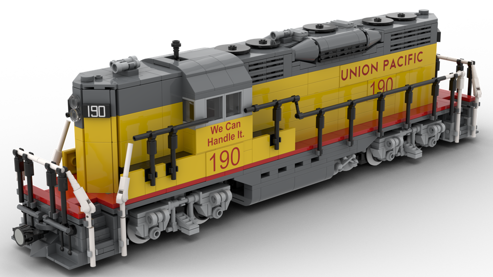 LEGO MOC Union Pacific GP9 (Version 2) by Yellow.LXF | Rebrickable ...