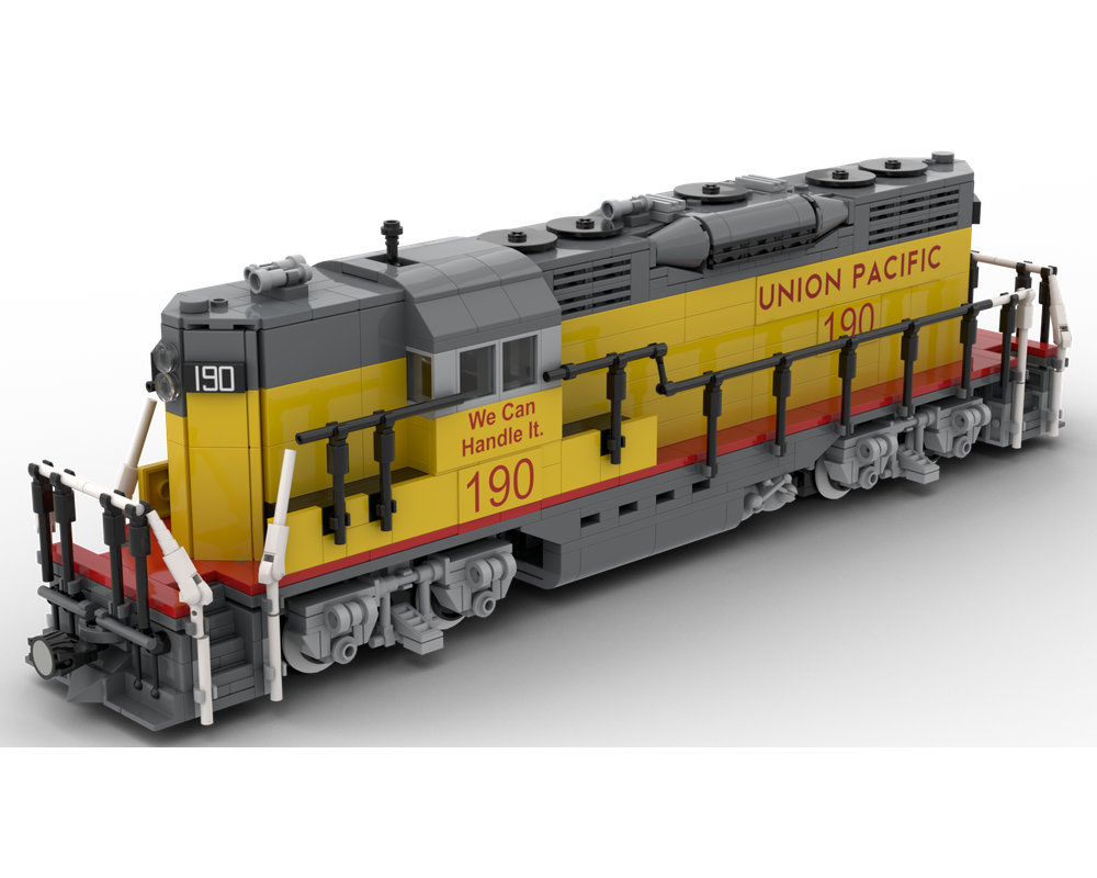 LEGO MOC Union Pacific GP9 (Version 2) by Yellow.LXF | Rebrickable ...