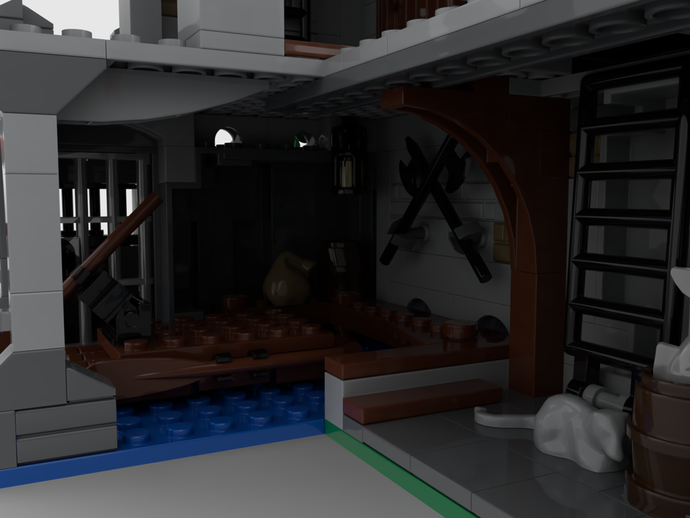 LEGO MOC Riverside Outpost by bricks_fan_uy | Rebrickable - Build with LEGO