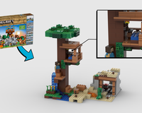 The Classic Minecraft Treehouse
