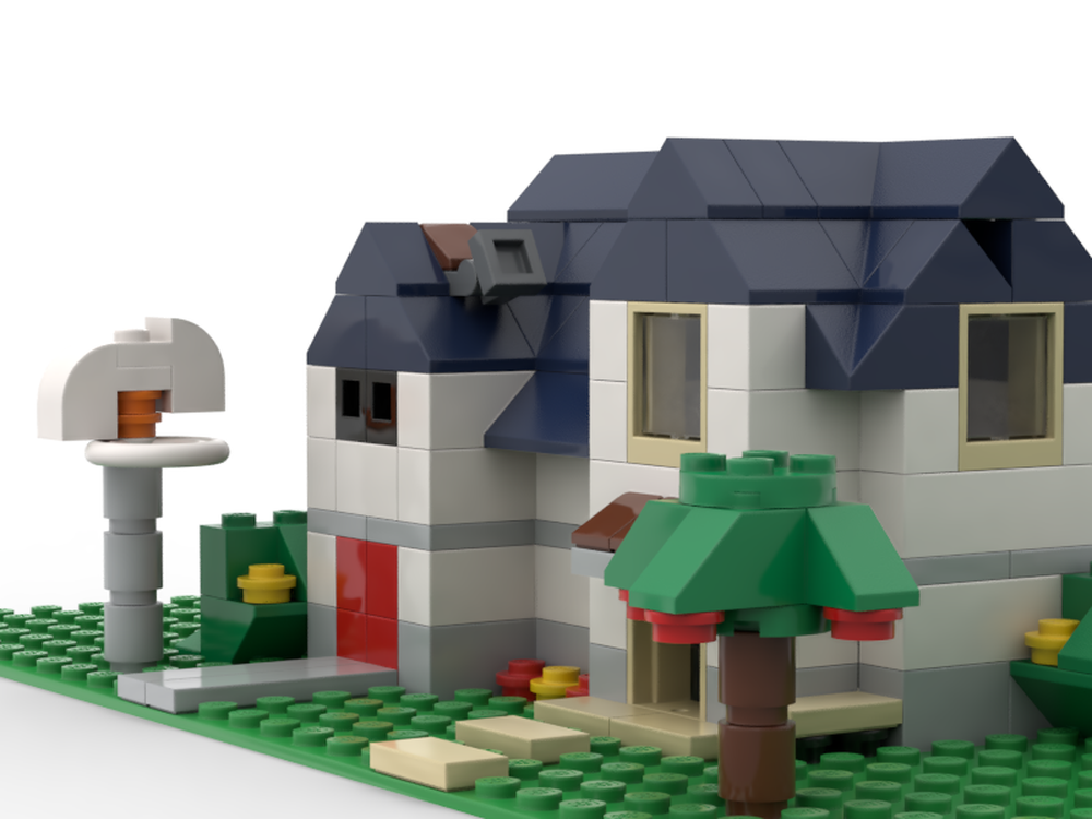 LEGO MOC 5891 - Mini Apple Tree House by nkende | Rebrickable - Build ...