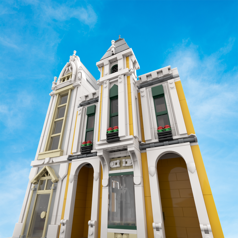 LEGO MOC-79846 Tailor Modular Buildings by MOC_Expert | Rebrickable ...