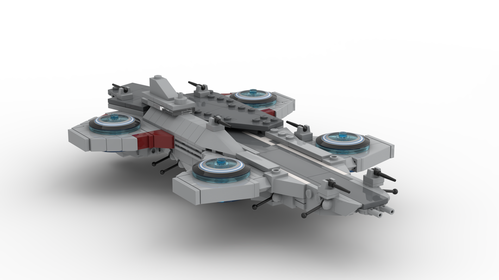 LEGO MOC S.H.I.E.L.D. Insight" Advanced Helicarrier by Grotenburg | Rebrickable Build with LEGO