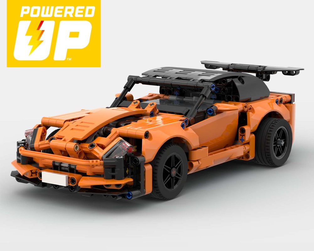 slide Inward Political LEGO MOC RC/PU Chevrolet Corvette ZR1 - Lego Technic 42093 Mod by mkolar |  Rebrickable - Build with LEGO