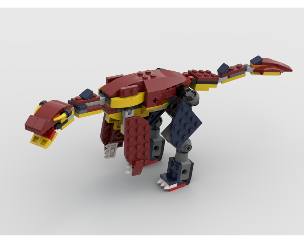 LEGO MOC Utahraptor-Alternative (Set 31102) by lcreatures | Rebrickable ...