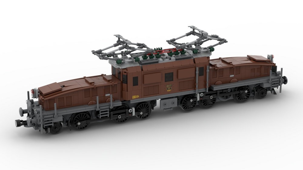 Train Locomotive Lego Crocodile 10277