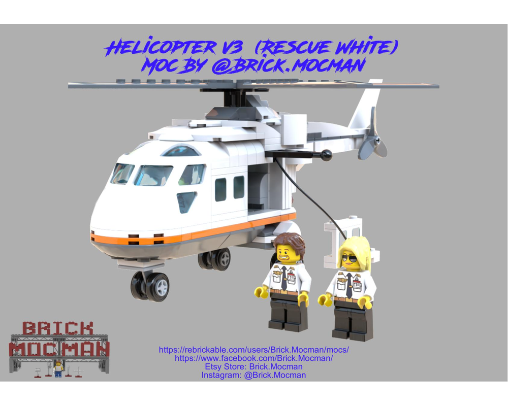 lego rescue helicopter 2006