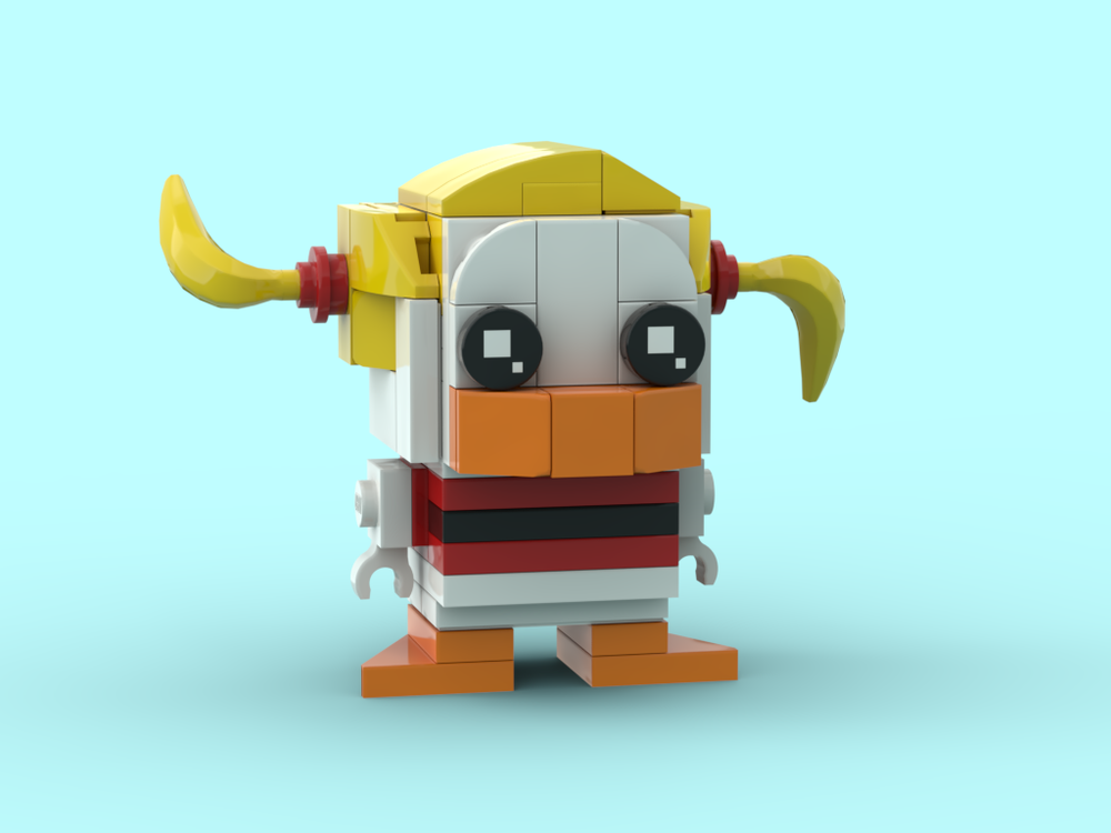 Lego moc april may june duck by getmebricked rebrickable build
