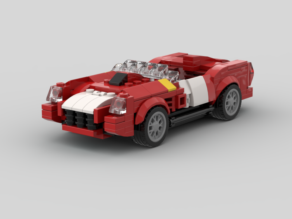 LEGO MOC 1957 Ferrari 250 Testa Rossa by LegoCarMafia | Rebrickable ...