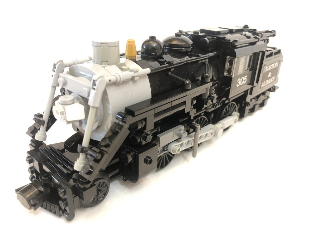 LEGO MOC 148 Boston and Albany / New York Central D2a Suburban Tank
