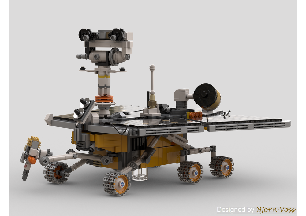 LEGO MOC-80345 NASA Mars Exploration Rover Spirit Opportunity by ...