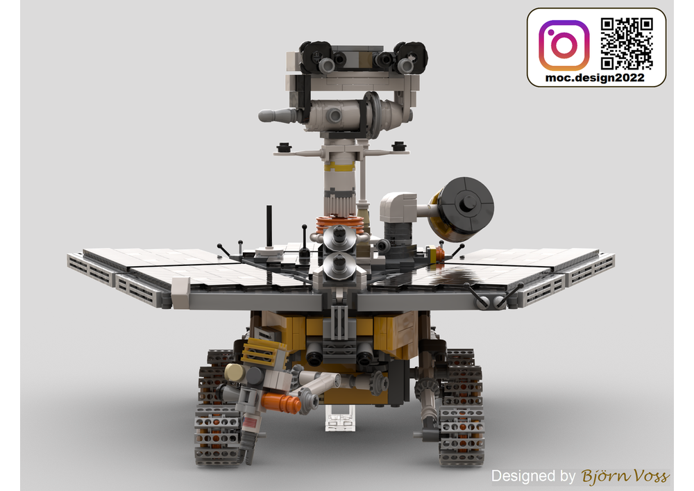 LEGO MOC-80345 NASA Mars Exploration Rover Spirit Opportunity by ...