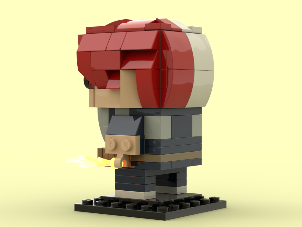 LEGO MOC Shoto Todoroki & Momo Yaoyorozu BrickHeadz - My Hero Academia ...