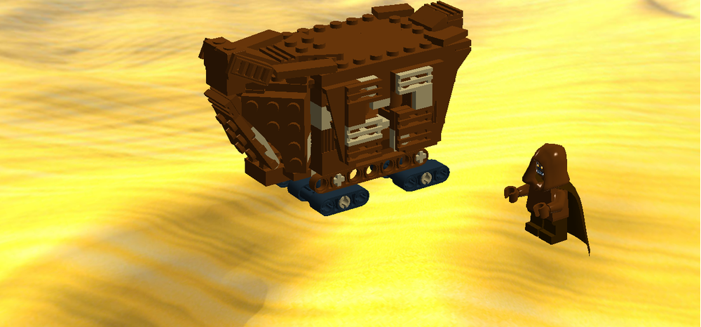 LEGO MOC-8039 Mini-Sandcrawler by SStehlin | Rebrickable - Build with LEGO