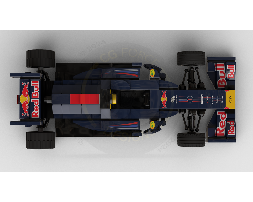 LEGO MOC F1 Red Bull Racing RB7 by CGForceDesigns | Rebrickable - Build ...