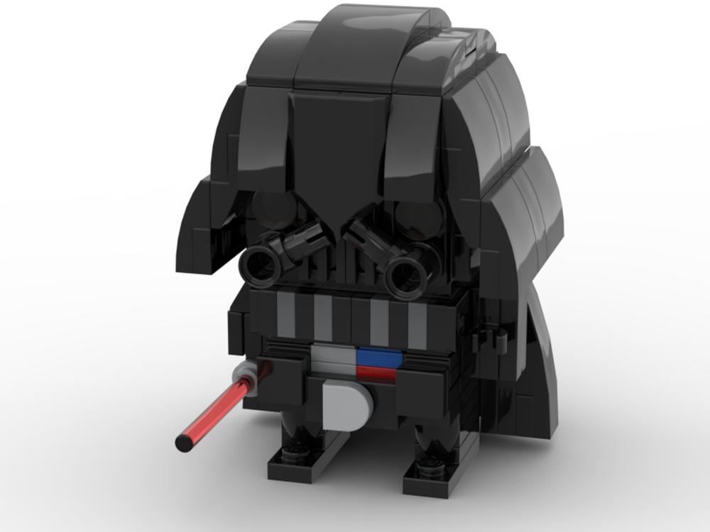 Banquet nominelt Tentacle LEGO MOC Lord Vader Brickheadz by legomania_josh | Rebrickable - Build with  LEGO