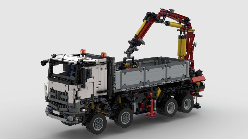 LEGO MOC 42043 rear crane Edo99 | Rebrickable - Build with LEGO