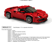 LEGO MOC Ford 2018 Mustang GT Coupe - 1:21 Miniland - Advanced by