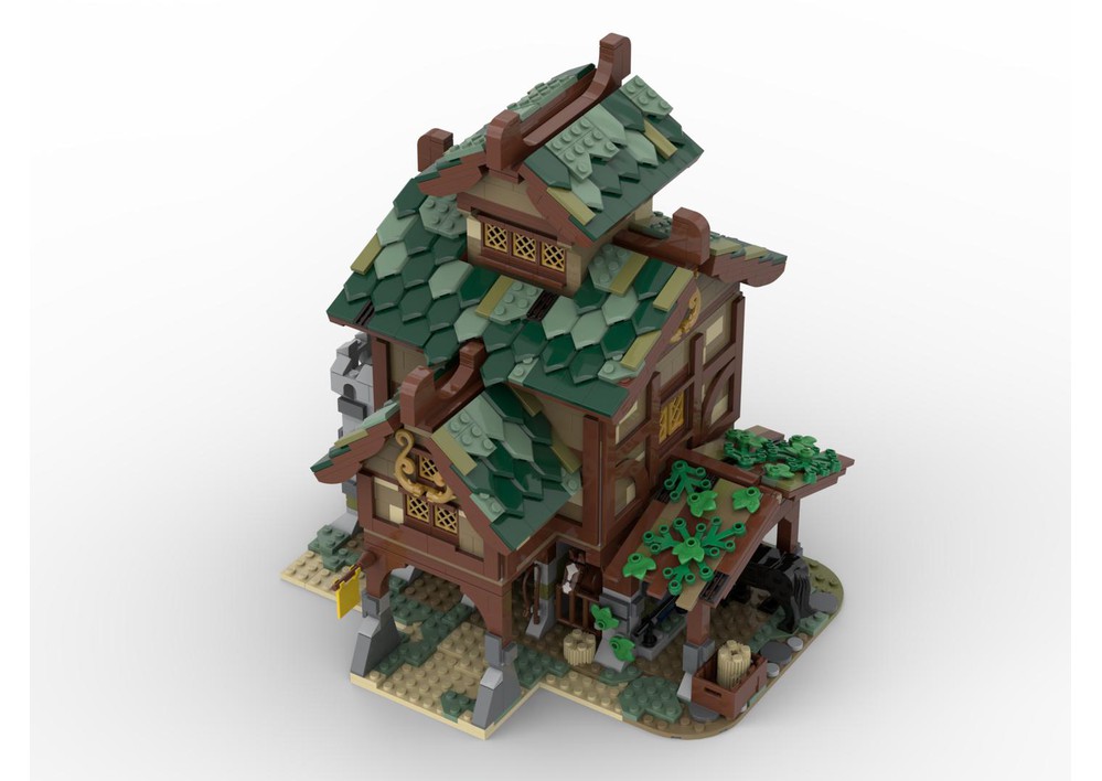 LEGO MOC MEDIEVAL STABLE by Baylon0613 | Rebrickable - Build with LEGO