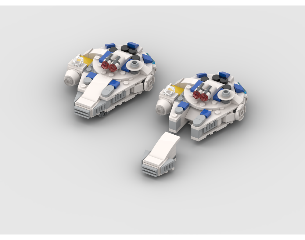 LEGO MOC Kessel Run Millennium Falcon Microfighter by Brix just4me Rebrickable Build with LEGO