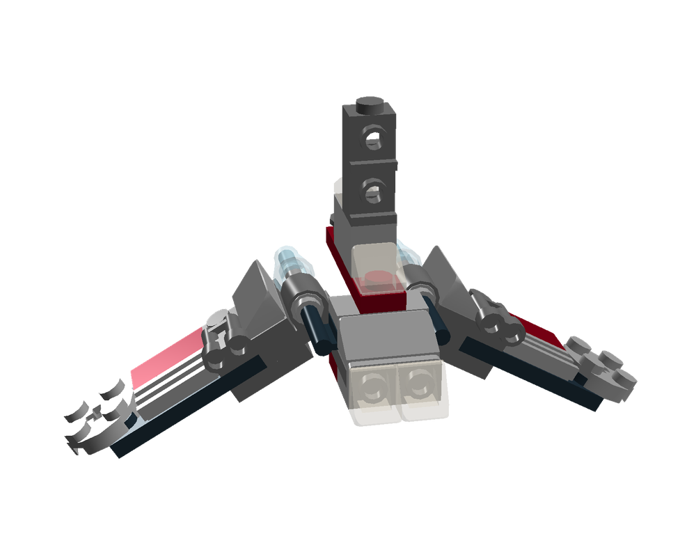LEGO MOC 75028 Republic Attack Shuttle by TeagueO | Rebrickable - Build ...
