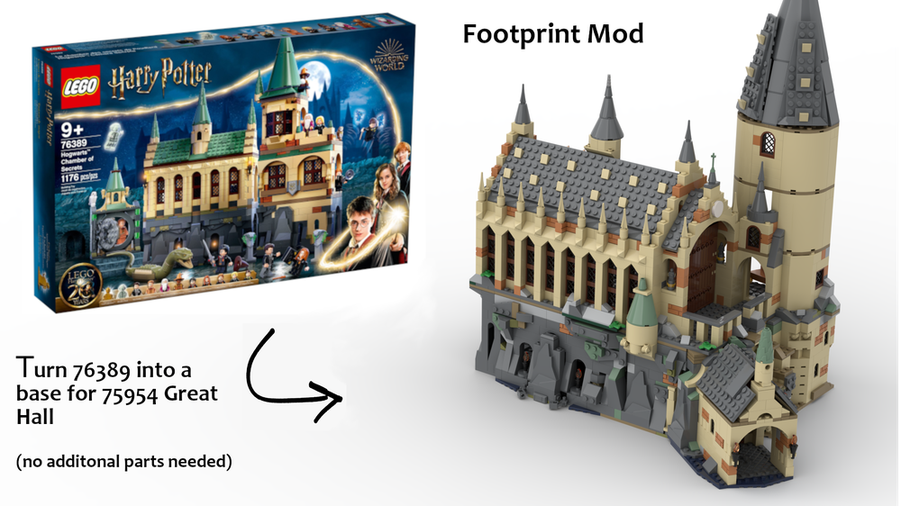 Harry potter deals lego great hall