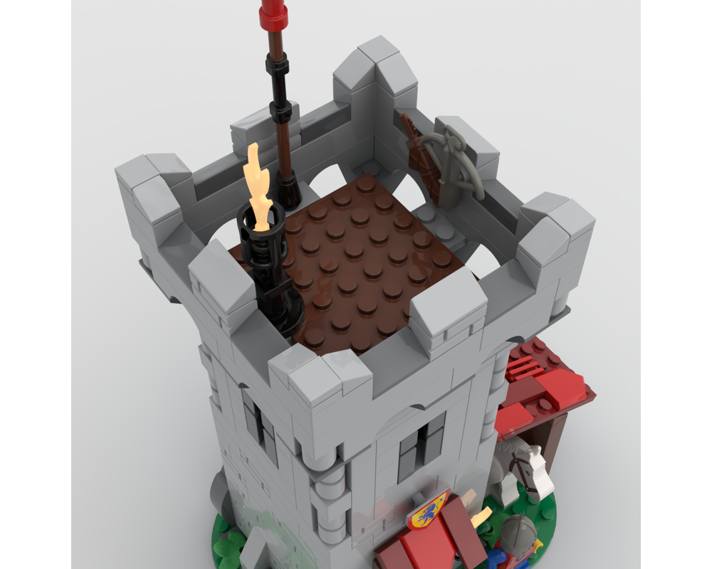 LEGO MOC Modular Watchtower by bricks_fan_uy | Rebrickable - Build with ...
