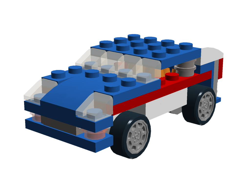 LEGO MOC-8083 31027 Subaru Suburban (Creator > Basic Model > Traffic ...