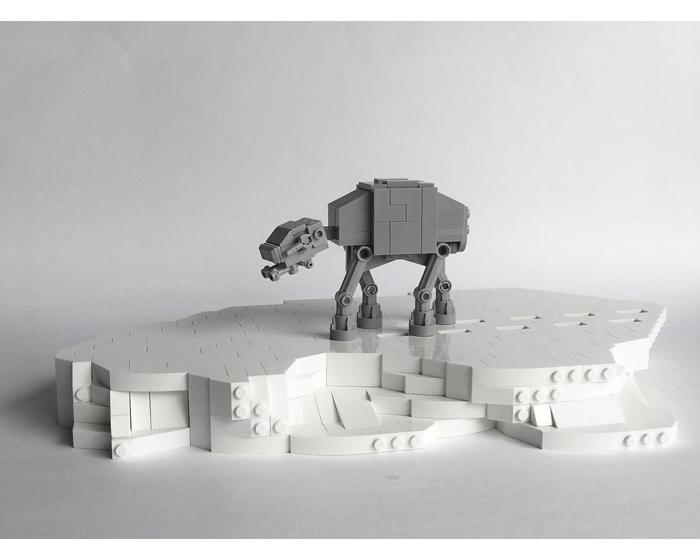 STAR WAR MOC 8089 Tiny AT-AT by Micro MOCBRICKLAND