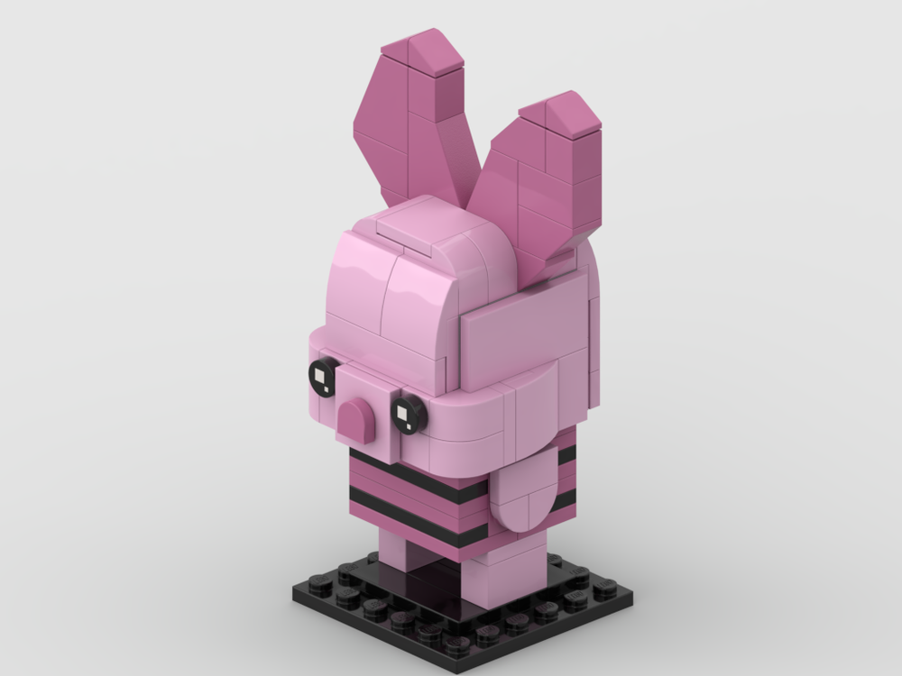 LEGO MOC Brickheadz - Mousy (Piggy) by PatrickStarGames