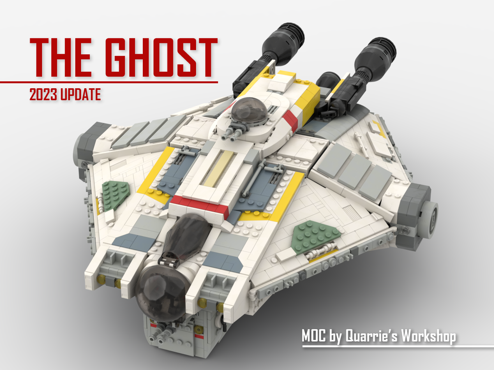 LEGO MOC The Ghost by Quarries Workshop | - Build LEGO