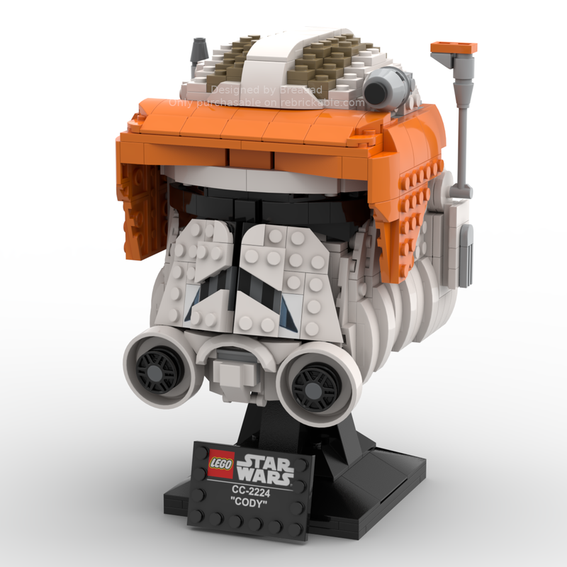 LEGO MOC Commander Cody (Helmet Collection) by Breaaad | Rebrickable ...